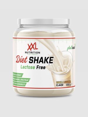XXL Nutrition Diet Shake Dietinis kokteilis (be laktozės) – milteliai svorio kontrolei ir riebalų apykaitai