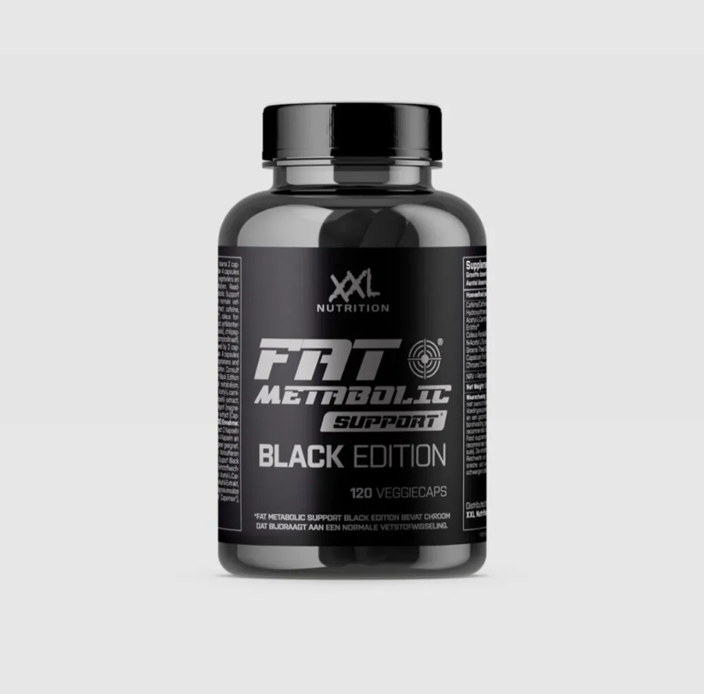 XXL Nutrition FAT Metabolic Support (Black Edition) – 120 Caps XXL Nutrition FAT Metabolic Support (Black Edition) – 120 Caps