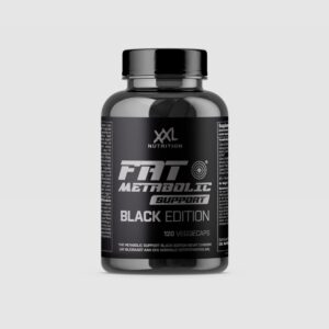 XXL Nutrition FAT Metabolic Support riebalų apyk. palaikymui ( Black Edition) – 120 kap.