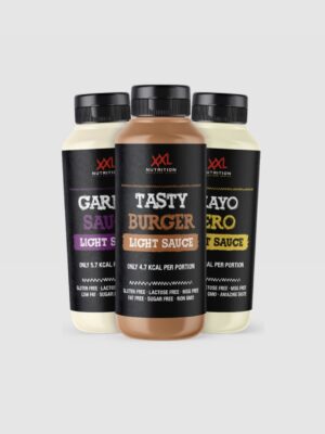 XXL Nutrition Light Sauce Padažas 265ml – mažakalorinis padažas svorio kontrolei ir riebalų apykaitai
