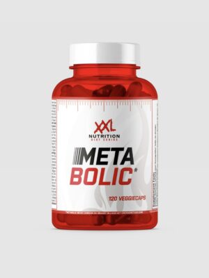 XXL Nutrition Metabolic – 120 kapsulių – kapsulės svorio kontrolei, riebalų apykaitai ir metabolizmui