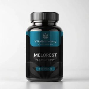 VitalHarmony Melorest – Natūralus miego palaikymas su 1 mg melatonino