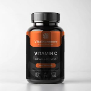 VitalHarmony Vitaminas C – Imuniteto ir antioksidacinis palaikymas