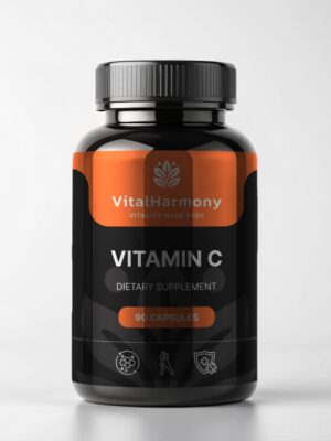 VitalHarmony Vitaminas C – Imuniteto ir antioksidacinis palaikymas