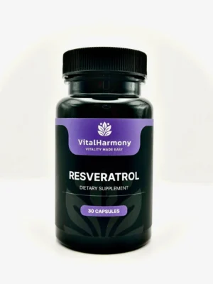 VitalHarmony Resveratrol – Antioksidantas ir ilgaamžiškumo palaikymas