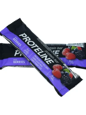 ProteLine Protein Bar baltyminiai batonėliai 40g – baltyminiai batonėliai raumenims ir sportinei veiklai
