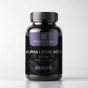 VitalHarmony Alpha Lipoic Acid - Alfa lipo rūgštis 100mg