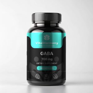 VitalHarmony GABA 700 mg - pamiršk stresą ir nerimą, miegok ramiai