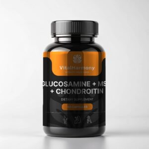 VitalHarmony Gliukozaminas + MSM + Chondroitinas