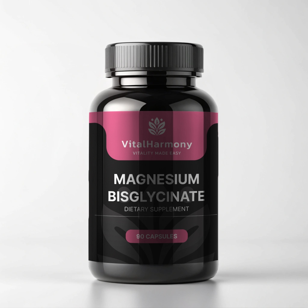 VitalHarmony Magnesium Bisglycinate - Magnio bisglicinatas 1 VitalHarmony Magnesium Bisglycinate - Magnio bisglicinatas