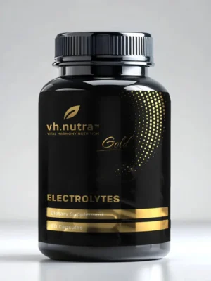VitalHarmony VH.Nutra Electrolytes elektrolitai su magniu, kaliu ir natriu – 60 kapsulių