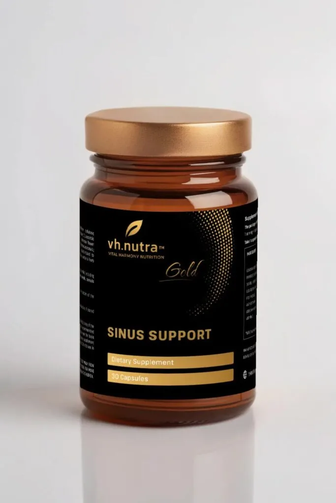 VitalHarmony VH.Nutra Sinus Support – Sinus and Respiratory Support (30 Capsules) VitalHarmony VH.Nutra Sinus Support – Sinus and Respiratory Support (30 Capsules)