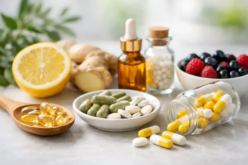 Kokie papildai padeda imunitetui?