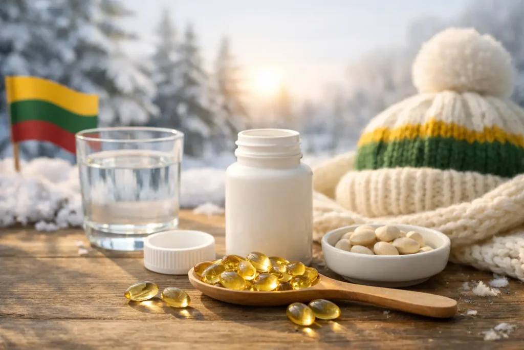 Vitamino D dozavimo gidas Lietuvoje žiemą