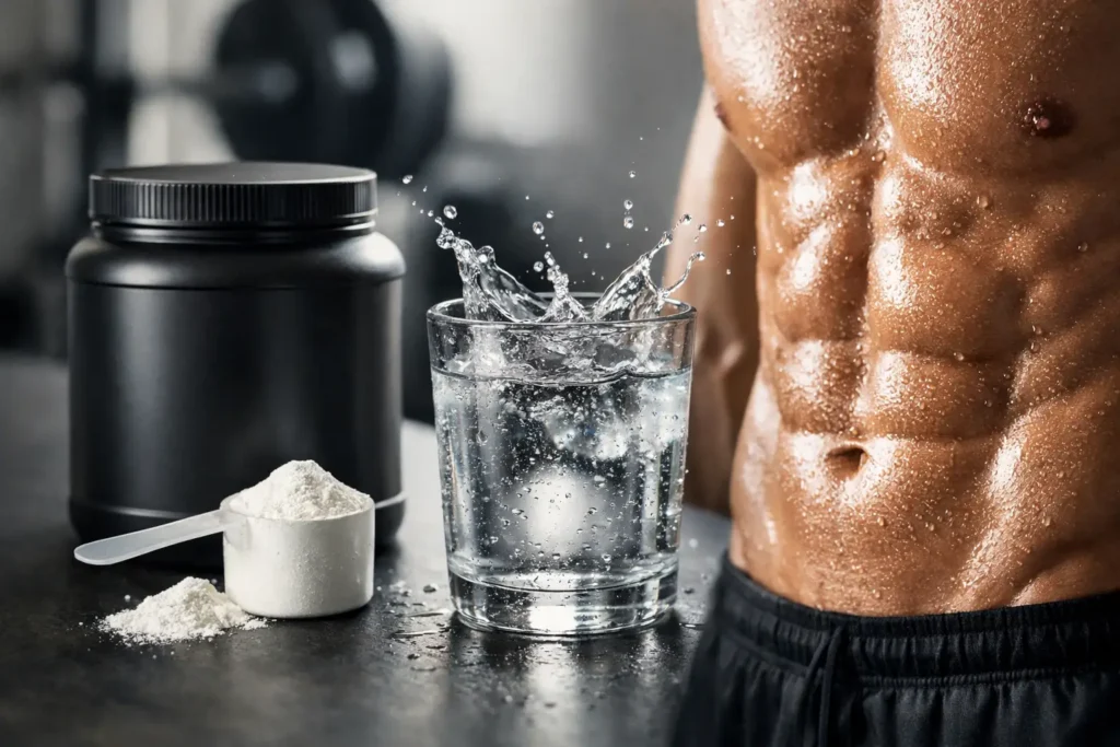 Ar kreatinas sulaiko vandenį organizme?