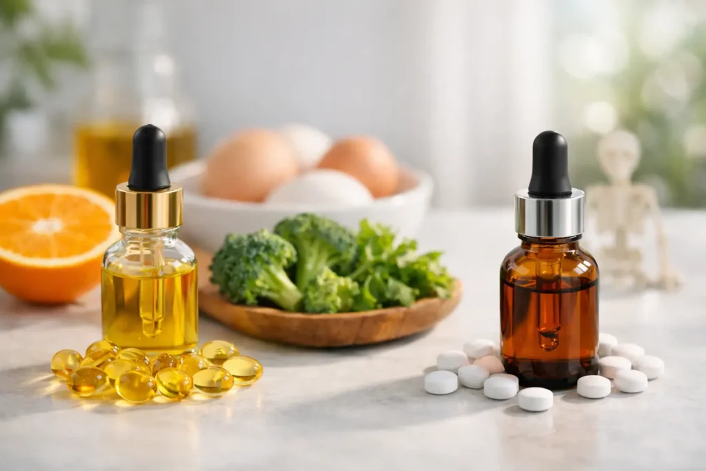 Kaip derinti vitaminą D ir K2 teisingai