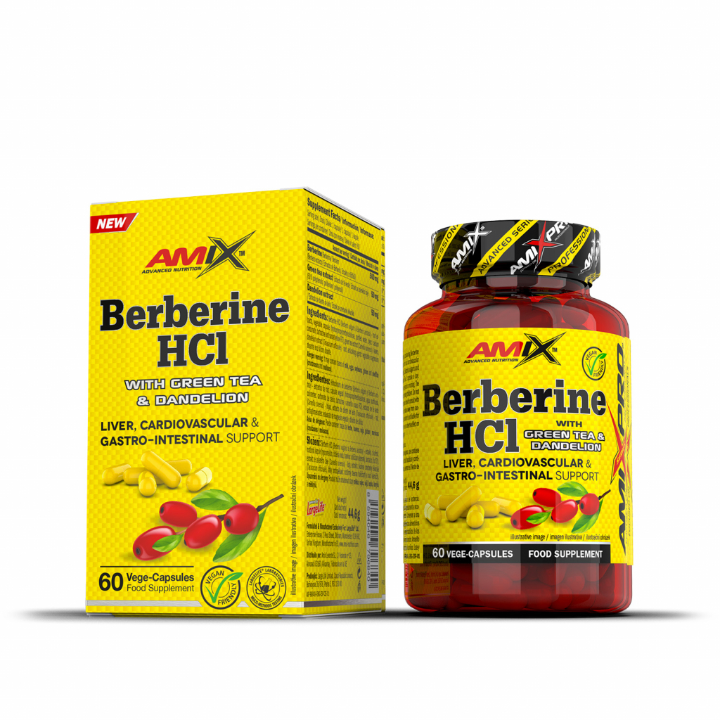 AmixPro® Berberine HCl with GreenTea & Dandelion