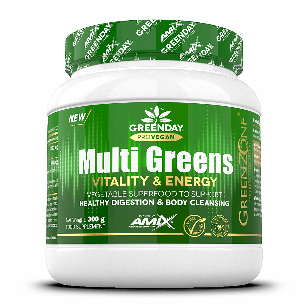 GreenDay® ProVEGAN MultiGreens Vitality&Energy 300g