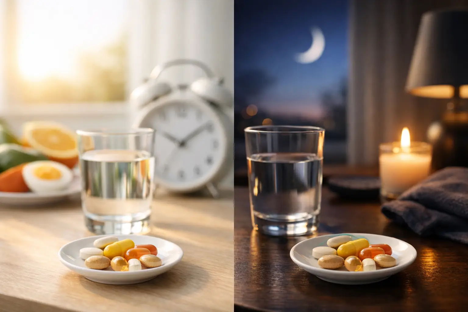 Kada gerti multivitaminus ryte ar vakare