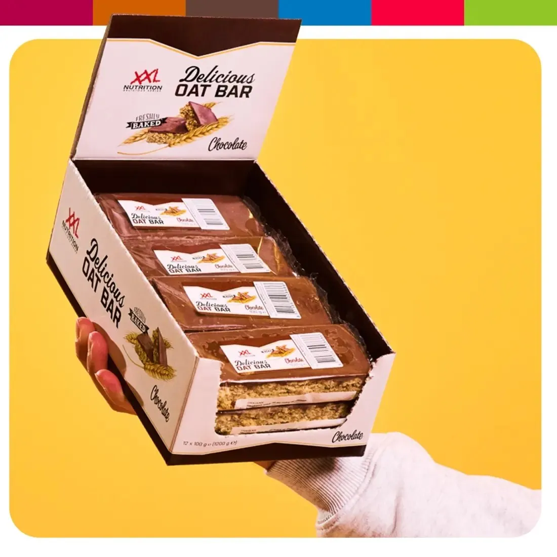 XXL Nutrition Delicious Oat Bar 100g 1 XXL Nutrition Delicious Oat Bar