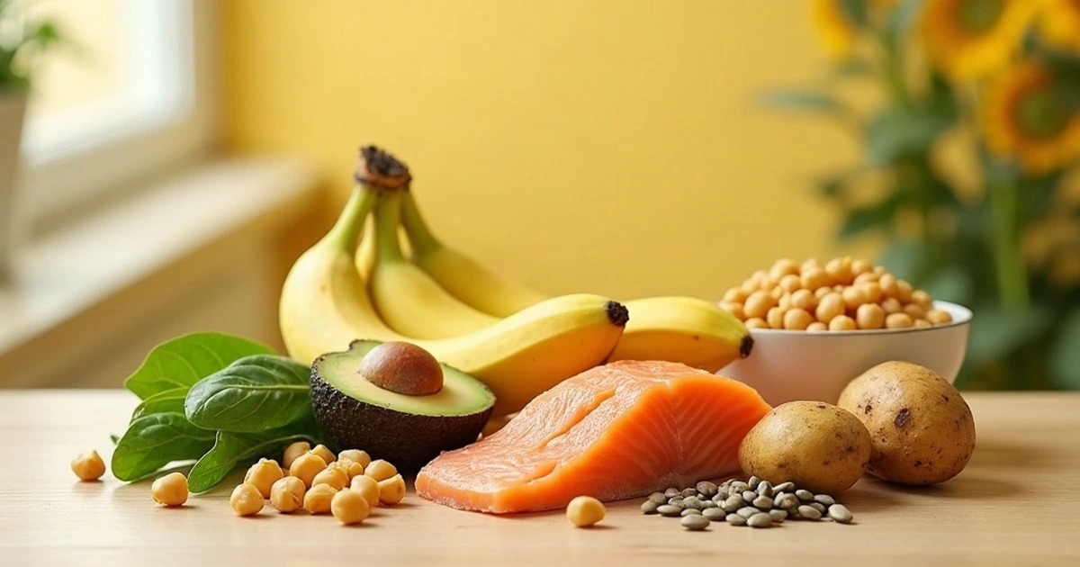 Vitaminas B6 natūralūs šaltiniai – bananai, lašiša, avokadas, špinatai